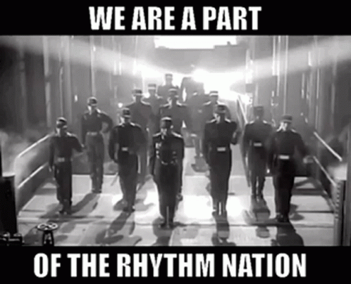 Janet Jackson Rhythm Nation GIF