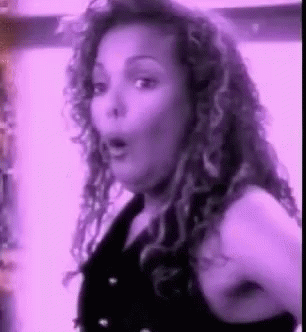 Janet Jackson Shocked GIF