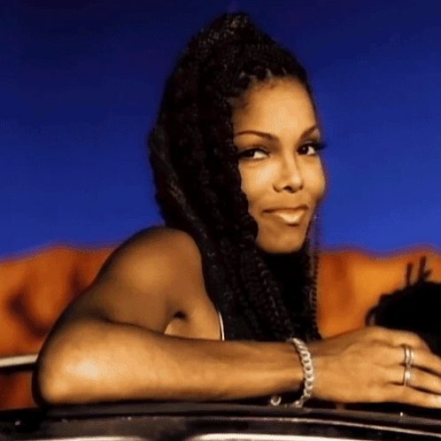 Janet Jackson Through The Sunroof GIF
