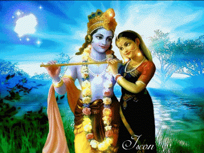 Janmashtami Sparkling Lord Krishna GIF
