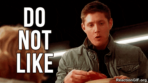 Jansen Ackles Don't Like It Yuck GIF