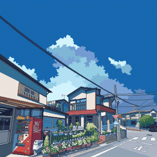 Japan Animated Kreum City GIF
