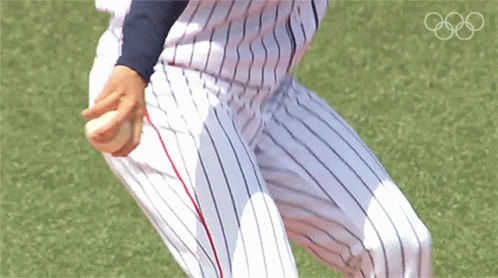 Japan Uniform Baseball Player Throwing