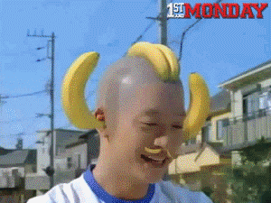 Japanese Savannah Bananas Man GIF