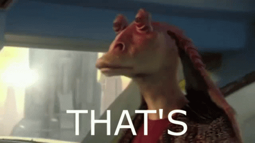 Jar Jar Binks 498 X 280 Gif GIF