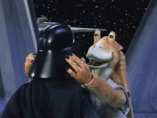 Jar Jar Binks Get The Helmet GIF