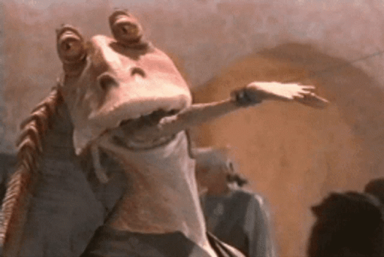 Jar Jar Binks GIF