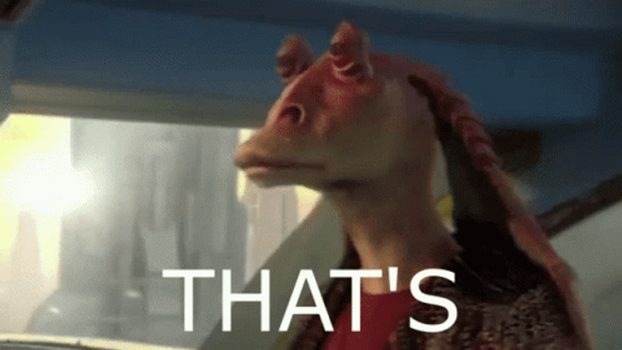 Jar Jar Binks GIF