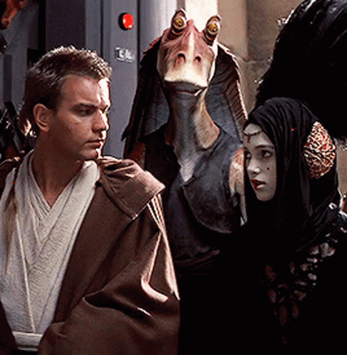 Jar Jar Binks Star Wars Episode GIF
