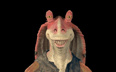 Jar Jar Binks Thumbs Up GIF