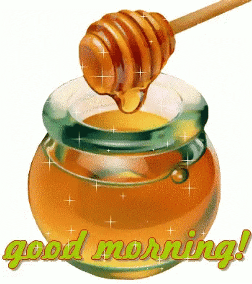 Jar Of Sweet Honey Good Morning Honey GIF