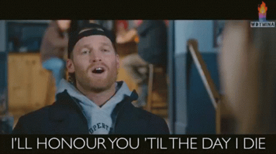 Jared Keeson Shoresy Making Promises GIF