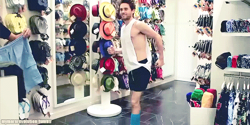 Jared Leto Crazy Happy Dance GIF