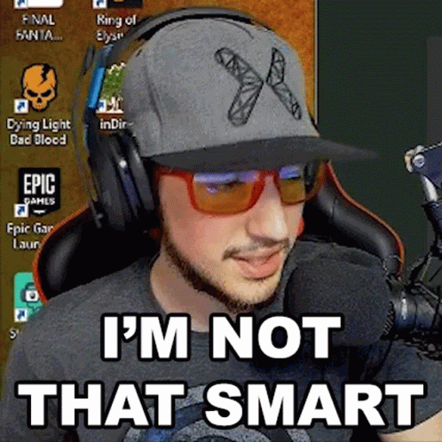 Jared State Im Not A Smart Man GIF