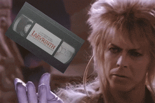 Jareth Casette Video GIF