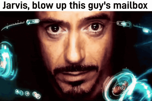 Jarvis Blows Up Mailbox With Man's Face
