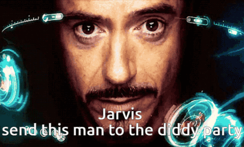 Jarvis Send This Man To Diddy Party Face GIF