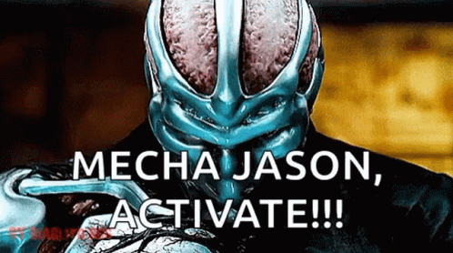 Mecha Jason Activated GIF