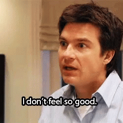 Jason Bateman I Don't Feel So Good GIF
