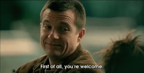 Jason Bateman Saying You're Welcome GIF