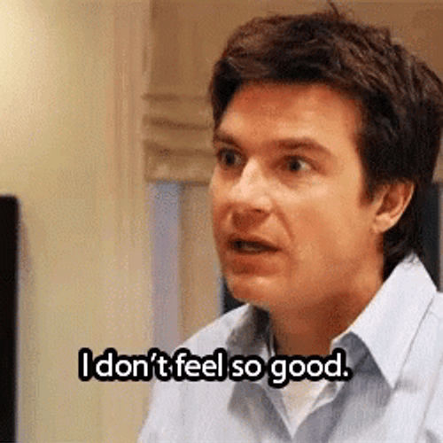 Jason Bateman I Don't Feel So Good GIF