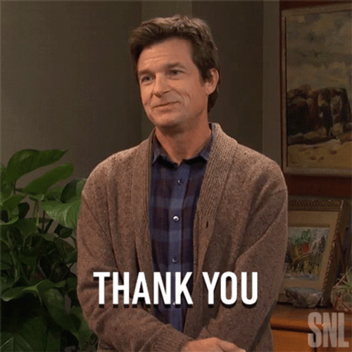 Jason Bateman Thank You GIF