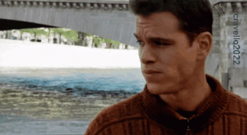 Jason Bourne Chewing Food Not Bad GIF