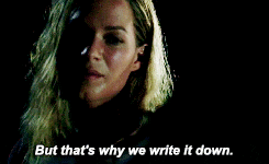 Jason Bourne Marie Kreutz Write It Down GIF