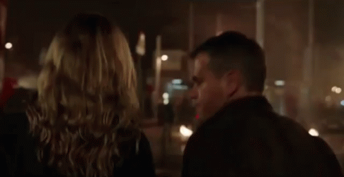 Jason Bourne On Big Monitor GIF