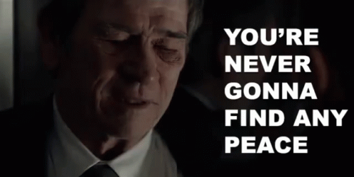 Jason Bourne Ward Abbott Never Find Peace GIF