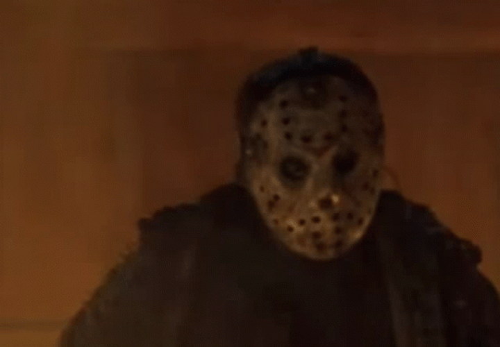 Jason In A Fire GIF