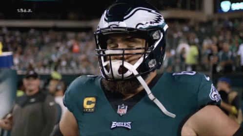 Jason Kelce Winking GIF
