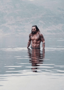 Jason Momoa Aquaman Out The Water GIF