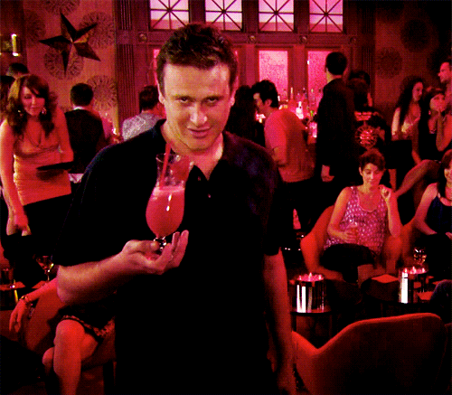 Jason Segel Dancing Alone At The Bar GIF