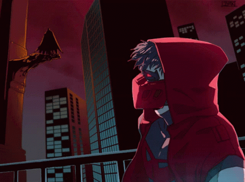 Jason Todd Red Hood Looking To The Side GIF