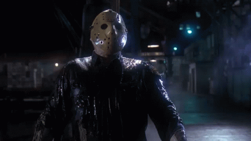 Jason Voorhees Confused Head Tilt GIF
