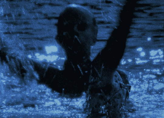 Jason Voorhees Friday 13th Drowning GIF