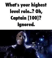 Jason Voorhees From Friday The 13Th Is Wearing A Hockey Helmet And Talking About His Highest Level Role GIF