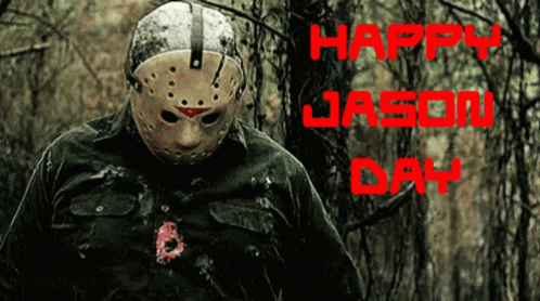 Jason Voorhees Happy Jason Day Red
