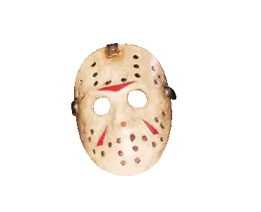 Jason Voorhees Mask Close Up