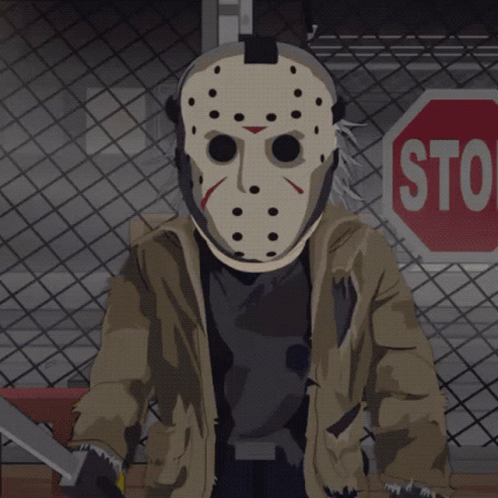 Jason Voorhees South Park Huh GIF