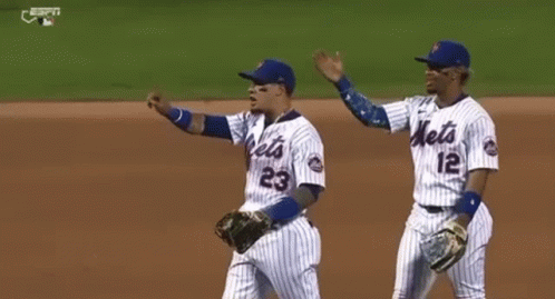 Javer Baez And Francisco Lindor GIF