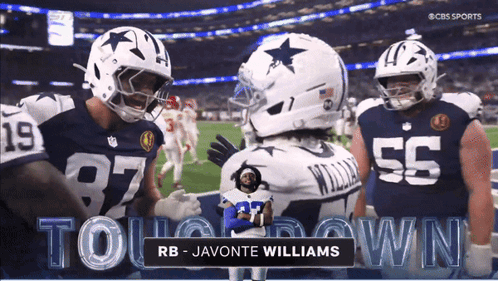 Javonte Williams CBS Sports Advertisement