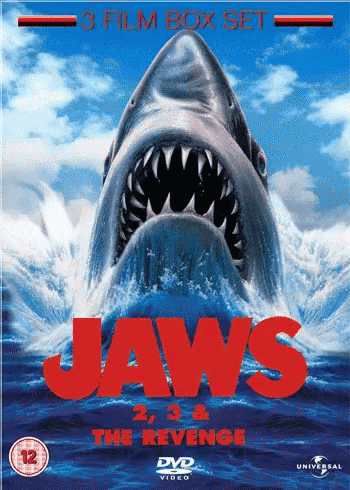 Jaws 2 3 and The Revenge DVD Box Set