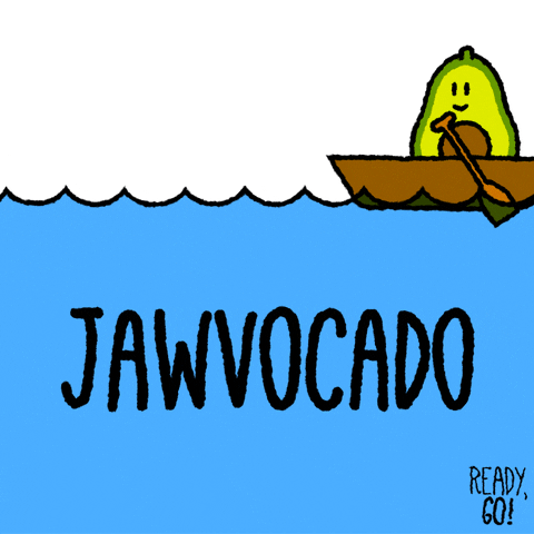 Jawvocado Dancing Shark Attack GIF