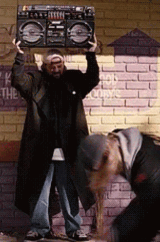 Jay And Silent Bob Dancing GIF