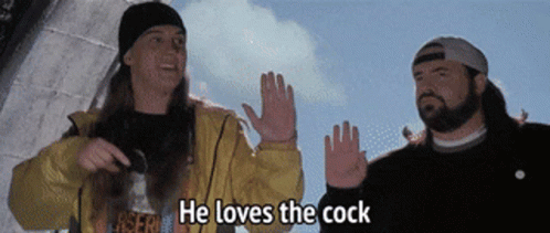 Jay And Silent Bob He Loves The Cock GIF