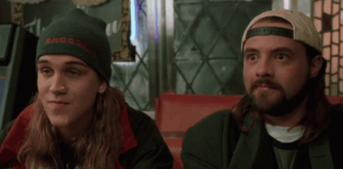 Jay And Silent Bob Wink GIF