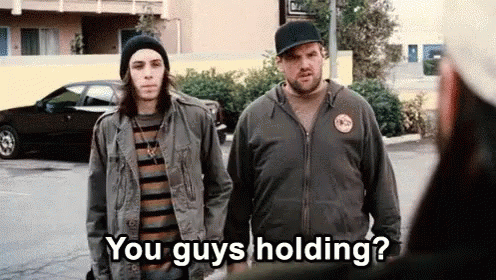 Jay And Silent Bob You Guys Holding GIF