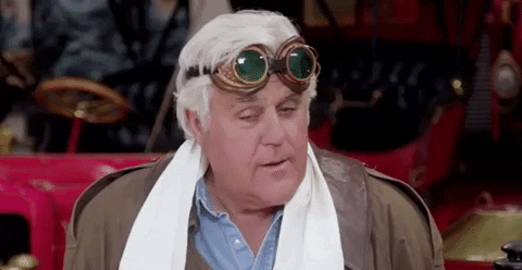 Jay Leno I Told You Moment GIF